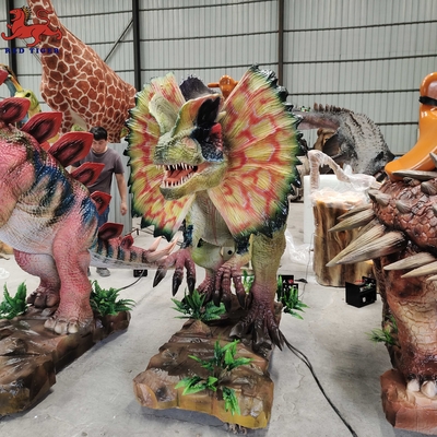 Θεματικό πάρκο Dinosaur Park Rides , Τεχνητό Walking Rides με δεινόσαυρους