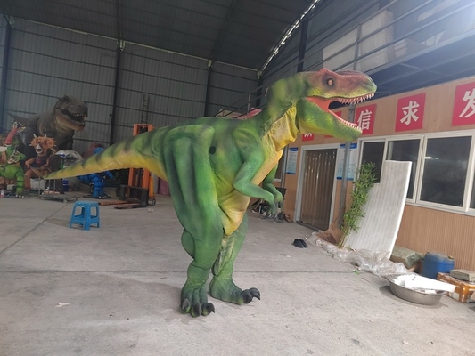 Μεγάλων δεινόσαυρος κοστούμι για πώληση περπατώντας δεινόσαυρος ταινία ρούχα δείχνει πράσινο T-Rex