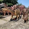 Αδιάβροχα υπαίθρια αγάλματα δεινοσαύρων σε φυσικό μέγεθος για πάρκο τραμπολίνο