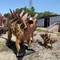 Αδιάβροχα υπαίθρια αγάλματα δεινοσαύρων σε φυσικό μέγεθος για πάρκο τραμπολίνο