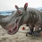 Animatronic Hippopotamus, 4m Full Size Hippo For Amusement Park