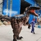 Χειροποίητη ρεαλιστική στολή δεινοσαύρων με κρυφά πόδια ρεαλιστική στολή Raptor
