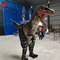 Ρεαλιστική στολή δεινοσαύρων Velociraptor σε πραγματικό μέγεθος για σκηνική παράσταση
