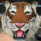 Επιτοίχιο Animatronic Realistic Tiger Head Τεχνητού τύπου
