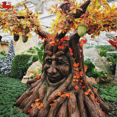 Μεγάλος Κήπος Animatronic Φυτό Γλυπτό Διακόσμηση Πάρκου Μιλώντας Δέντρο Πωλείται