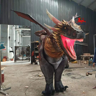 Animatronic Ρεαλιστική Στολή Δράκου για εσωτερικούς / εξωτερικούς χώρους