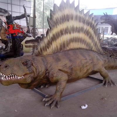 Αγορά Αντηλιακό Realistic Animatronic Dinosaur 4m Dimetrodon Statue for Theme Park online manufacture