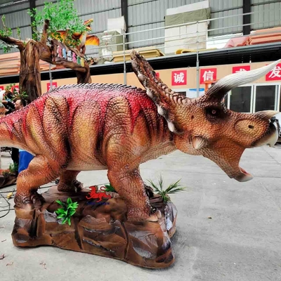 Αγορά Jurassic World Dinosaur Realistic Animatronic Dinosaur Amusement Park Theme Park Triceratops Model online manufacture