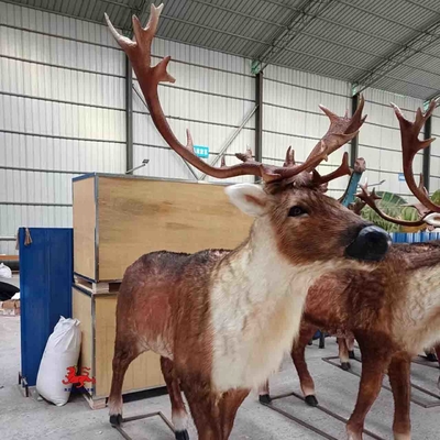 Jurassic World Realistic Animatronic Animals Elk Άγαλμα Μέγεθος Προσαρμοσμένο