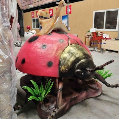 Αγορά Θεματικό πάρκο Realistic Animatronic Πασχαλίτσα Μοντέλο Φυσικό Χρώμα online manufacture