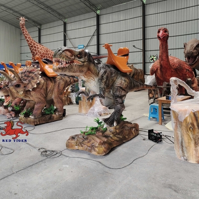 Αγορά Animatronic T Rex Dino Riders, Προσαρμοσμένο Λούνα Παρκ Δεινόσαυρος online manufacture