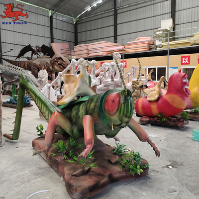 T Rex Animatronic Dinosaur Ride Ανθεκτικό στις καιρικές συνθήκες Εγγύηση 12 μηνών