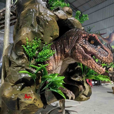 Επαναφορτώσιμο Ρυθμιστικό ρεαλιστικό Animatronic Δεινόσαυρος Ευέλικτη κίνηση