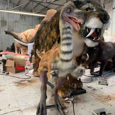 Ζωντανό ρεαλιστικό Animatronic Λούνα Παρκ Δεινοσαύρων Μοντέλο Limusaurus