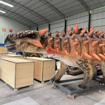 Ανιματισμένο ρεαλιστικό Animatronic Ντινόσαυρος Ankylosaurus Ντινόσαυροι
