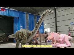 Ανιματρονικός ρεαλιστικός δεινόσαυρος Brontosaurus για ψυχαγωγικό εξοπλισμό